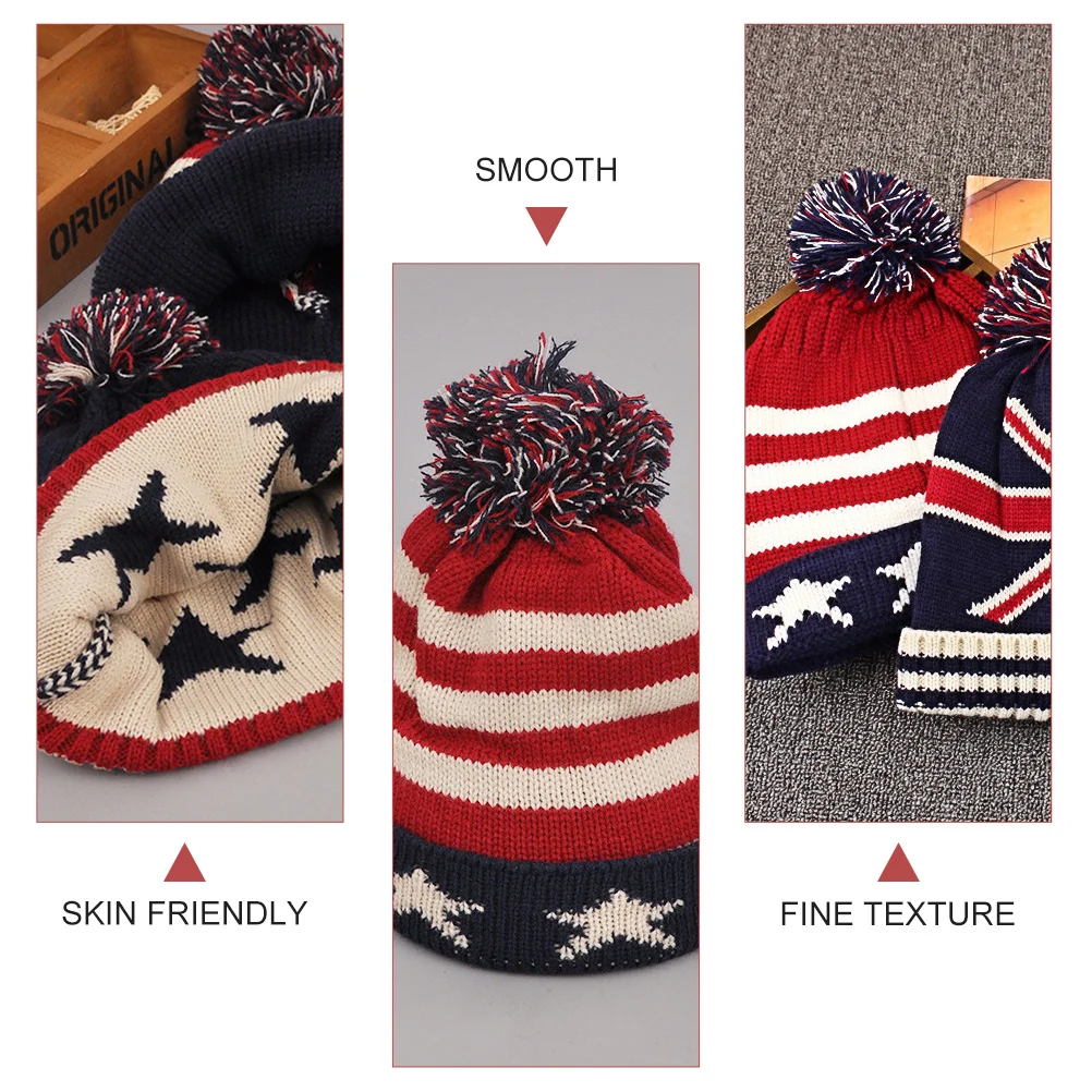 

Outdoor Woolen Hat Unisex Knitted Beanie Winter Wool Hat Warm Soft Comfortable Easy to Clean for Various Occasions