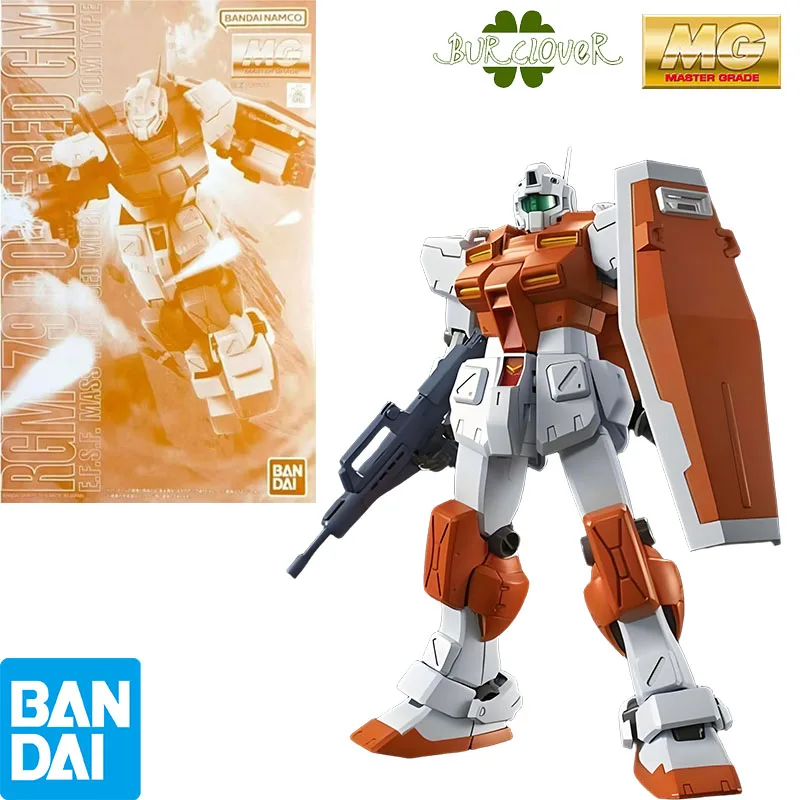 

Bandai натуральная MG Powered GM RGM-79 1/100 аниме фигурка в сборе модель игрушки Коллекционная модель украшения подарки для детей
