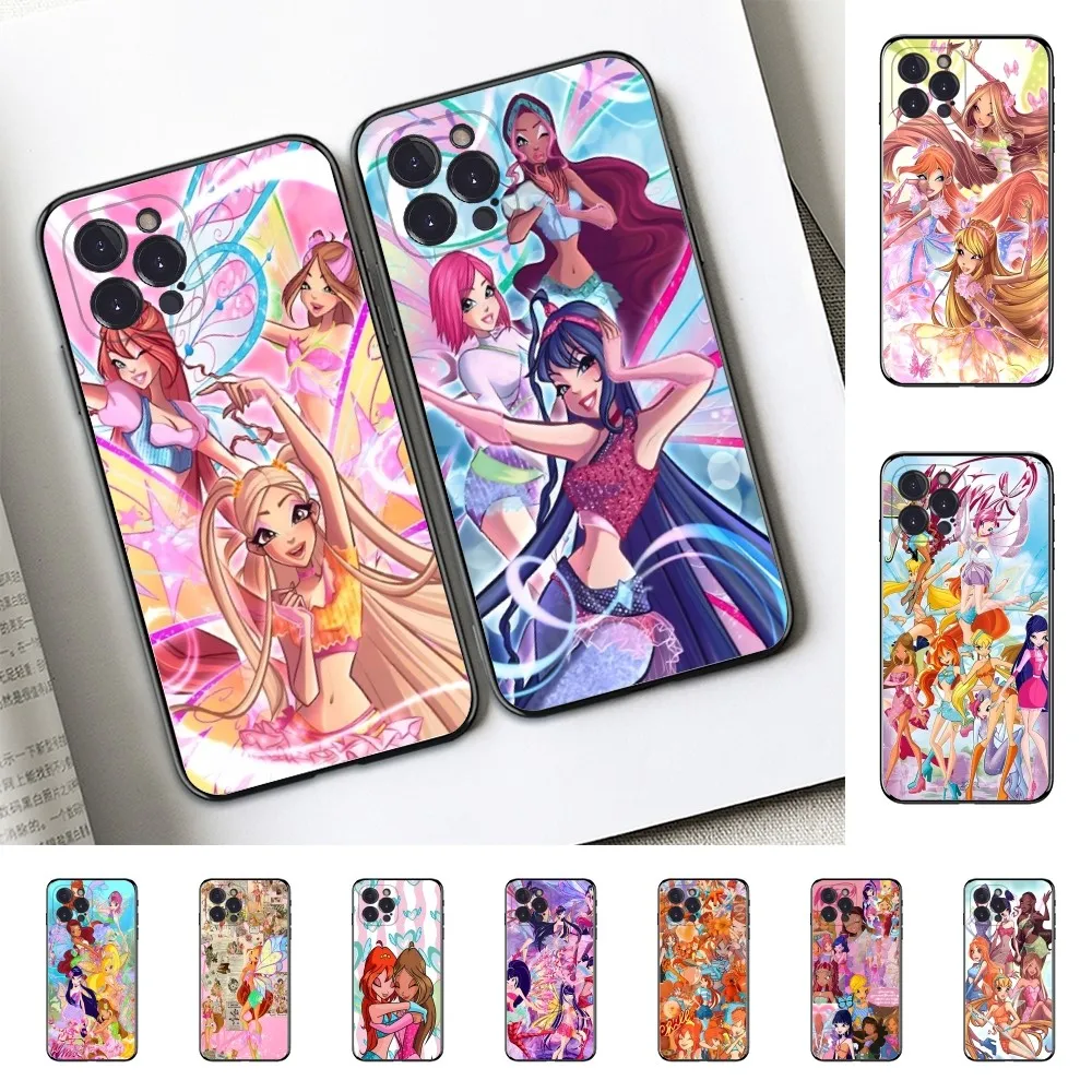 Girl W-Winx Clubs Phone Case For Redmi 5 6 7 8 9 10 plus pro 6 7 8 9 A GO K20 K30 K40 pro plus F3 Fundas