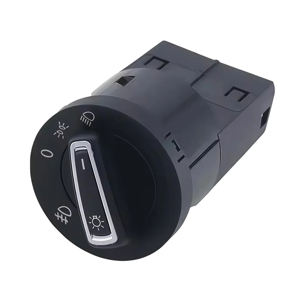 Turn Signal Car Headlight Switch Car Headlight Replacement Turn Signal Integrated For Polo 2018-2024 Black Turn
