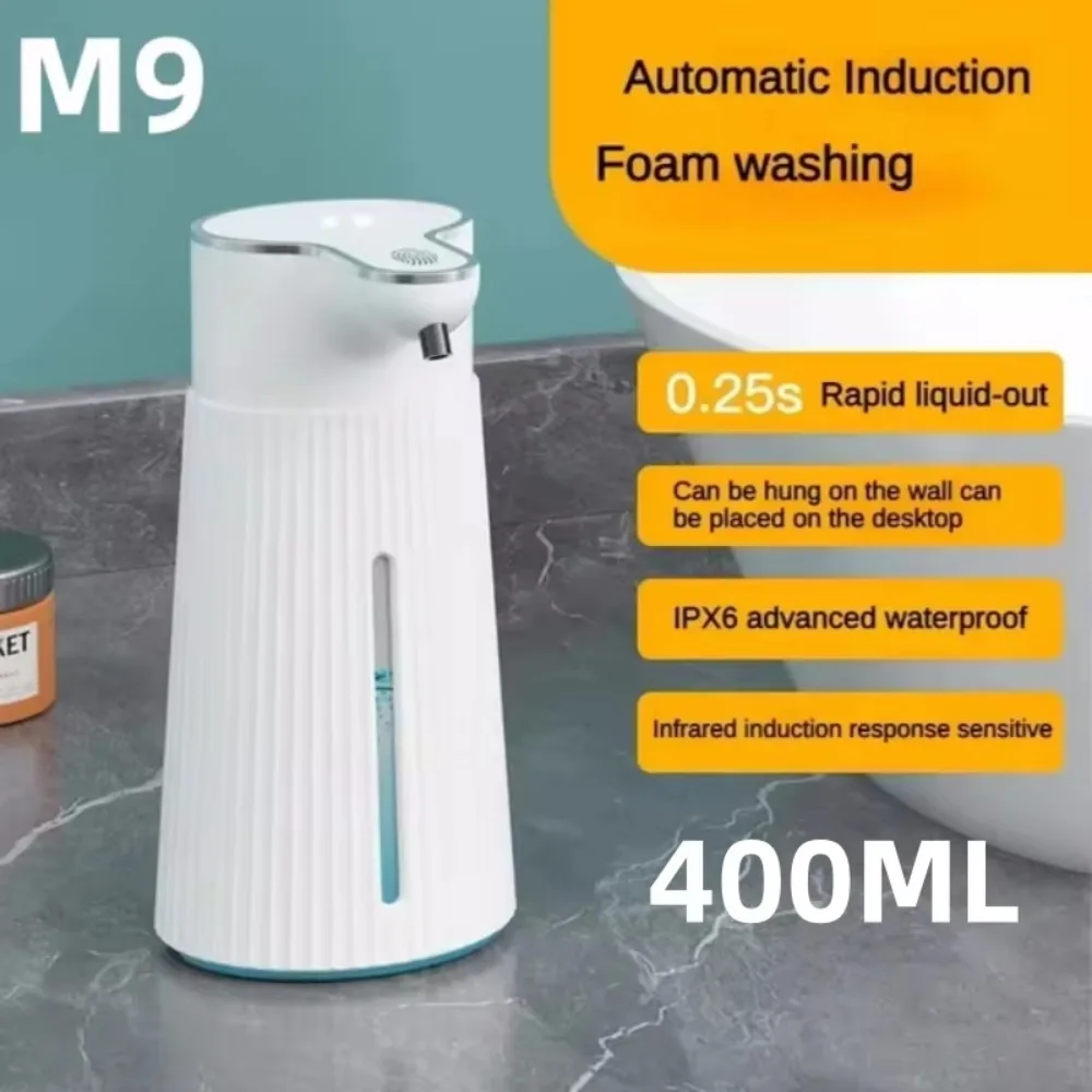 

Automatic Induction Soap Dispenser Multi-function Hygienic Automatic Soaps Dispenser Touchless Sensing USB Rechargeable Smart