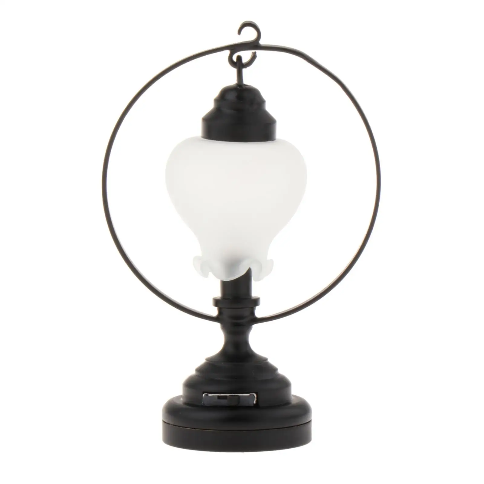 

Миниатюрная настольная лампа в масштабе 1:12, имитационная модель, игрушечная мебель для ролевых игр, украшение для гостиной, сада, дома, столовой