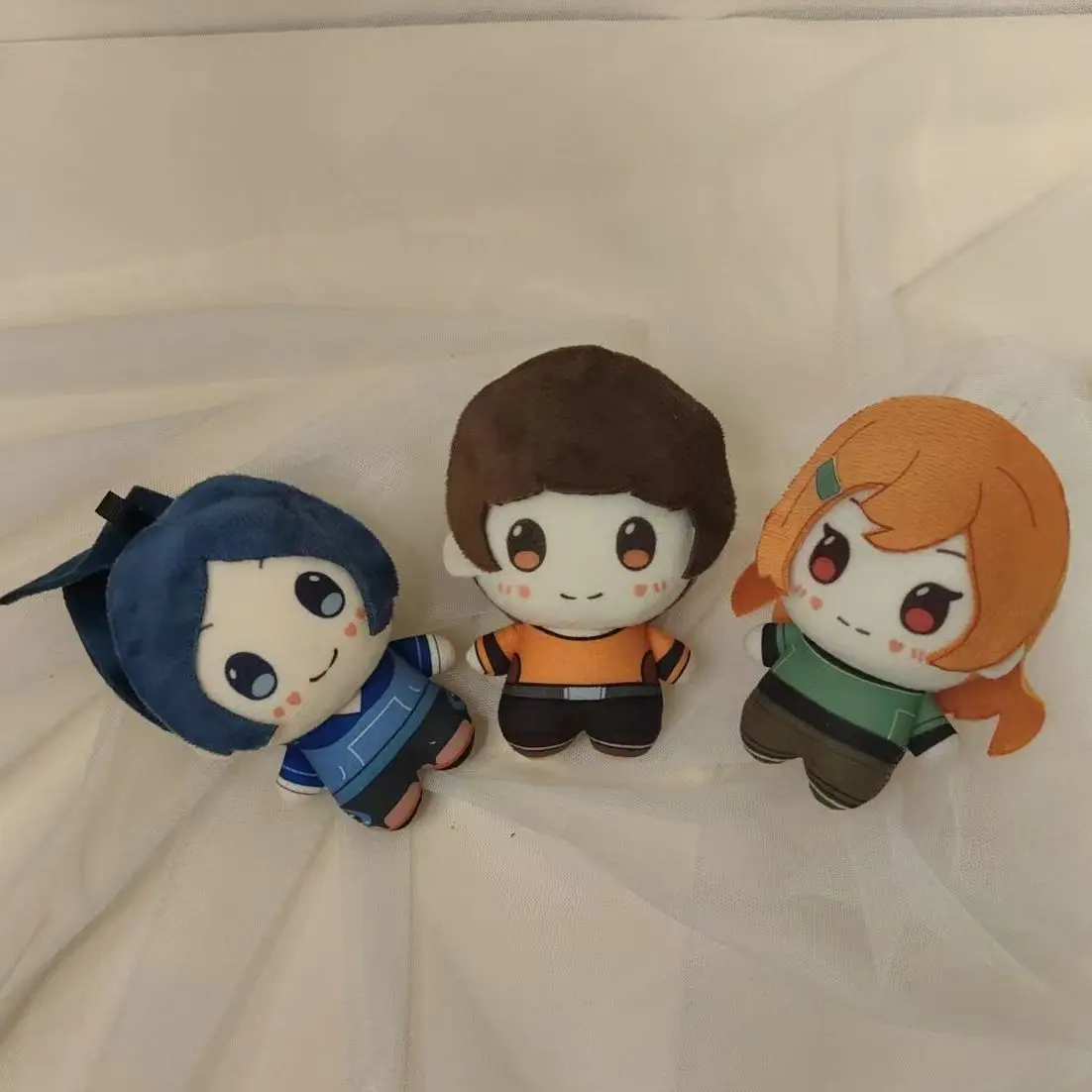 Anime ripiene 10 cm Dragon Fighter Lan Tianhua corpo stampato bambola in cotone zaino ciondolo portachiavi ornamento o regalo del festival