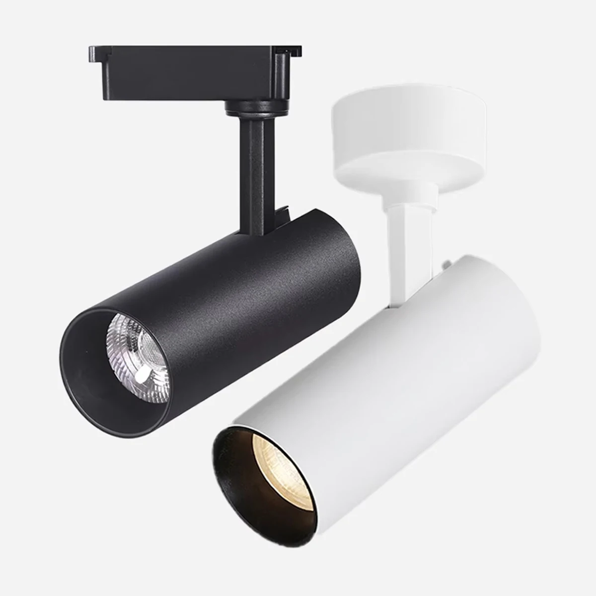 

Светодиодные потолочные светильники COB с регулируемой яркостью для поверхностного монтажа 9 Вт 12 Вт 18 Вт 24 Вт 355 ° Вращающиеся трековые светодиодные потолочные прожекторы AC85 ~ 265V Внутреннее освещение