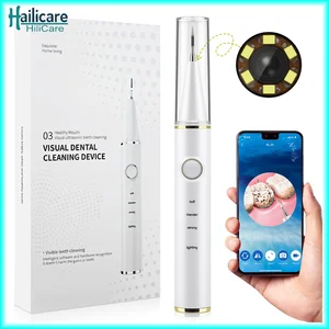 Visual Ultrasonic Electric Dental Scaler Removal Plaque Calculus Cleaner Three Modes Teeth Plaque Cleaner Teeth Whitening Care