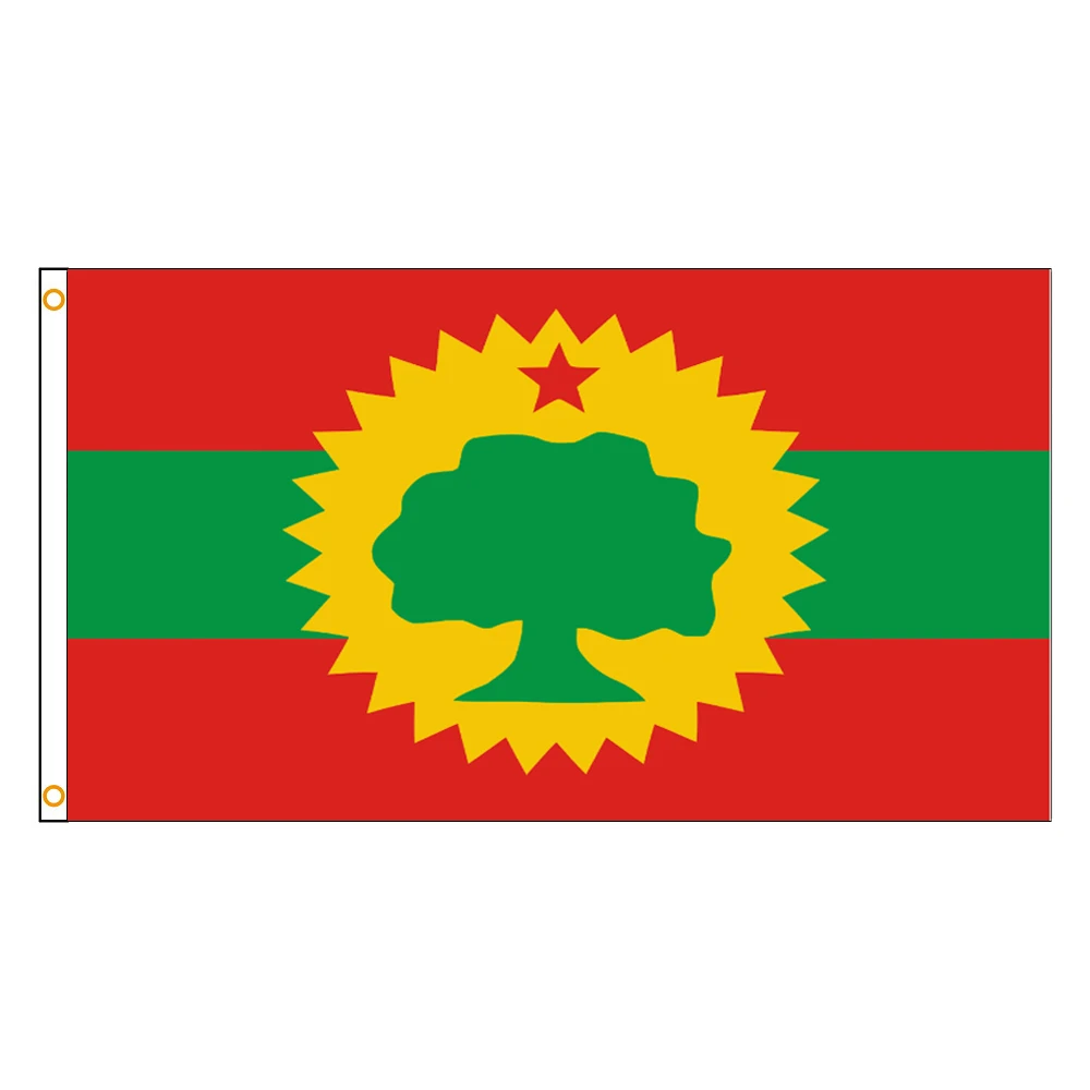 Nlbflag 90x150cm Ethiopia Oromo Flag