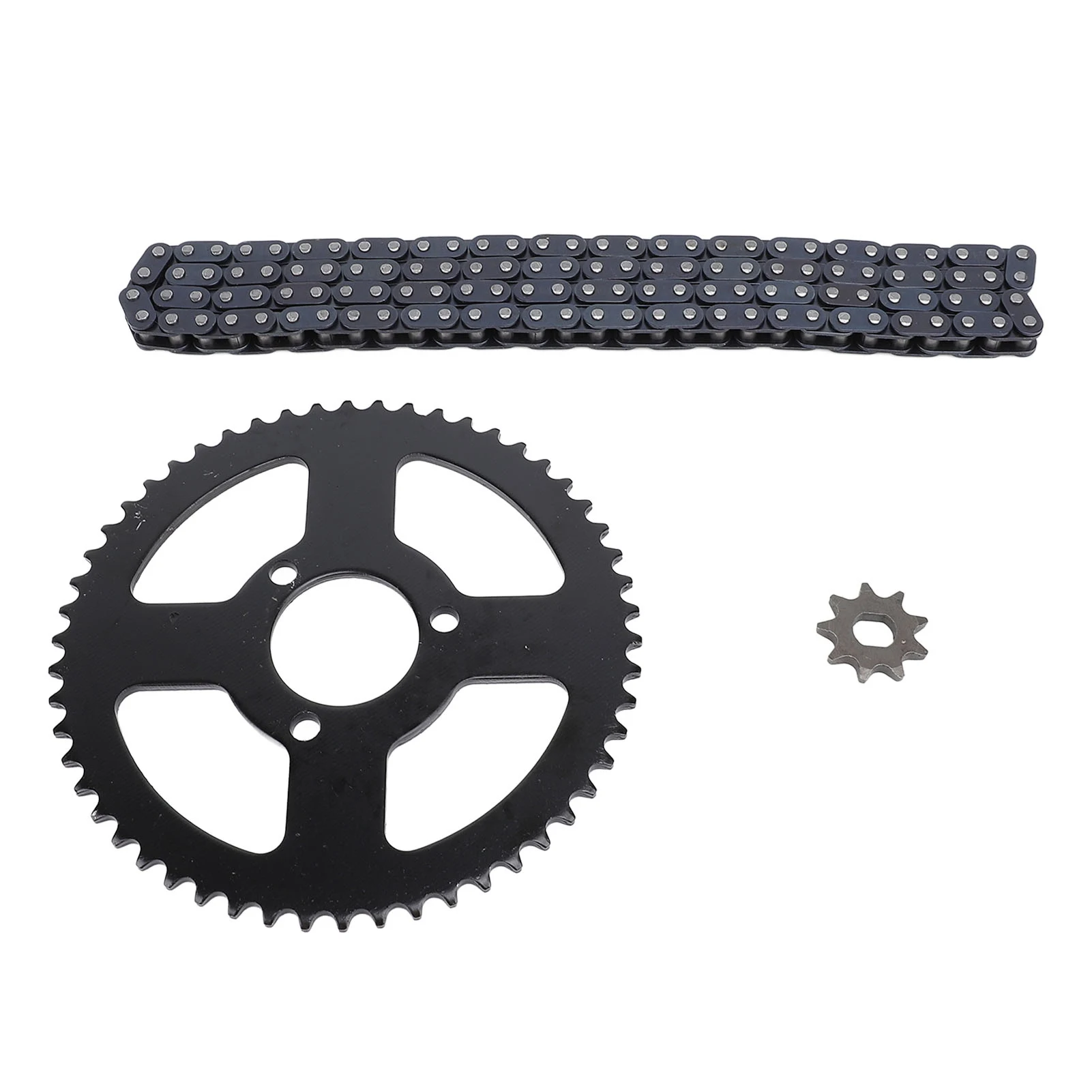 T8F ضرس أمامي وخلفي وسلسلة عدة الصلب 9T 10 مللي متر الجبهة 54T 35 مللي متر ضرس خلفي 120 محرك الروابط سلسلة مجموعة #4