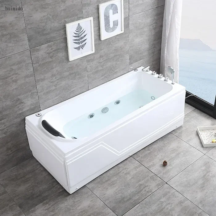 Factory direct sales 1.1-1 meters household small apartment independent acrylic adult surfing Jacuzzi bath tub