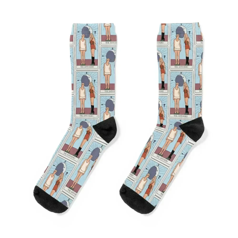 

The Anti Hero Tarot Card Socks colored hiphop Lots gym Socks Female Men's