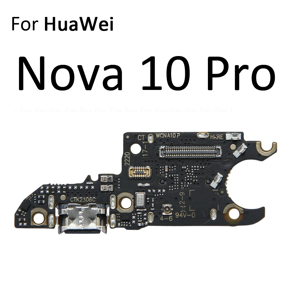 Power Opladen Connector Plug Poort Dock Board Met Microfoon Microfoon Flex Kabel Voor Huawei Nova 9 10 11 11i 12 12i Pro SE Ultra