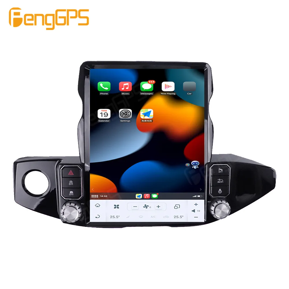 

13-дюймовый автомобильный радиоприемник Android 13 CarPlay для Jeep Wrangler 2018-2021, мультимедийный плеер с сенсорным экраном, GPS-навигация, головное устройство DSP BT