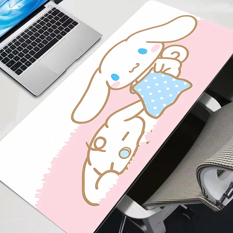 لوحة الماوس سينامورول Kawaii Mini Pc المهنية الرياضة الإلكترونية ألعاب سرعة الكمبيوتر الألعاب المطاط لوحة المفاتيح دفتر حصيرة مكتبية لوحة الماوس #2