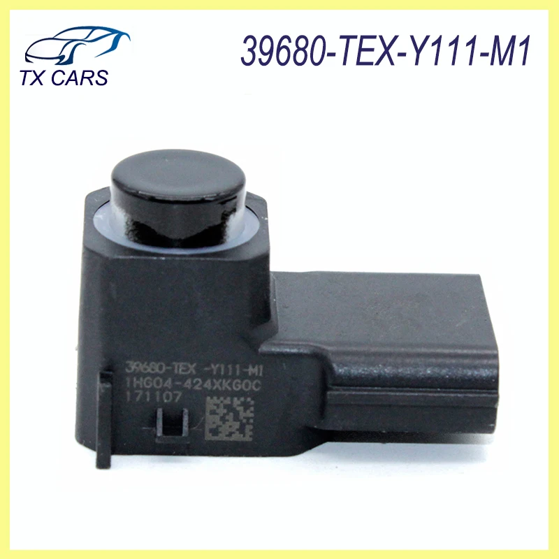 1/2/4 X  39680-TEX-Y111-M1 PDC Parking Sensor Radar Color Shiny Black For Honda Civic Honda CRV HRV Accord Car Accessories