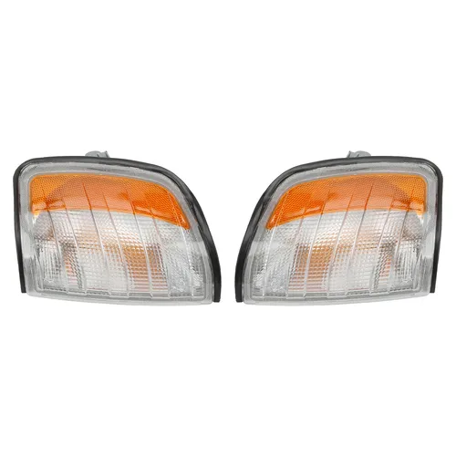 Imagen 2 del producto Reemplazo del indicador de la lámpara de esquina del señal de giro delantera para Clase E W124 1984-19995 Luz de señal de giro delantera de doble color 1248260843