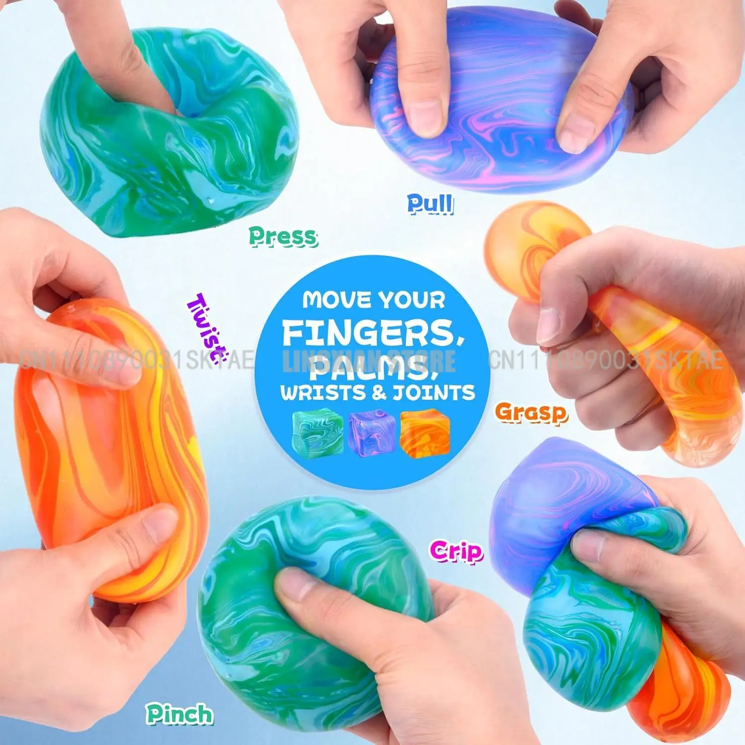 

Flow Pattern Square Maltose Pinch Music Release Slow Rebound Release Pressure Colorful Decompression Party Favors