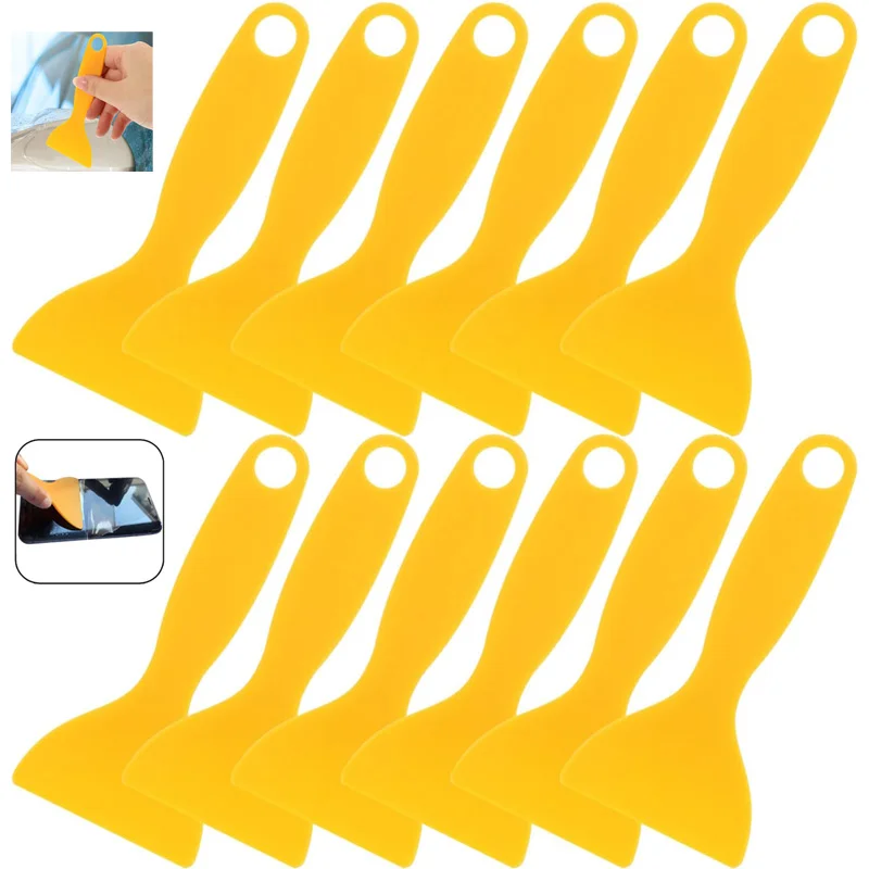 Auto Film Wrap Scraper Plastic Scraper Putty Knife Flexible Paint Spatula Air Bubble Remover Sticker Installation Wrapping Tool