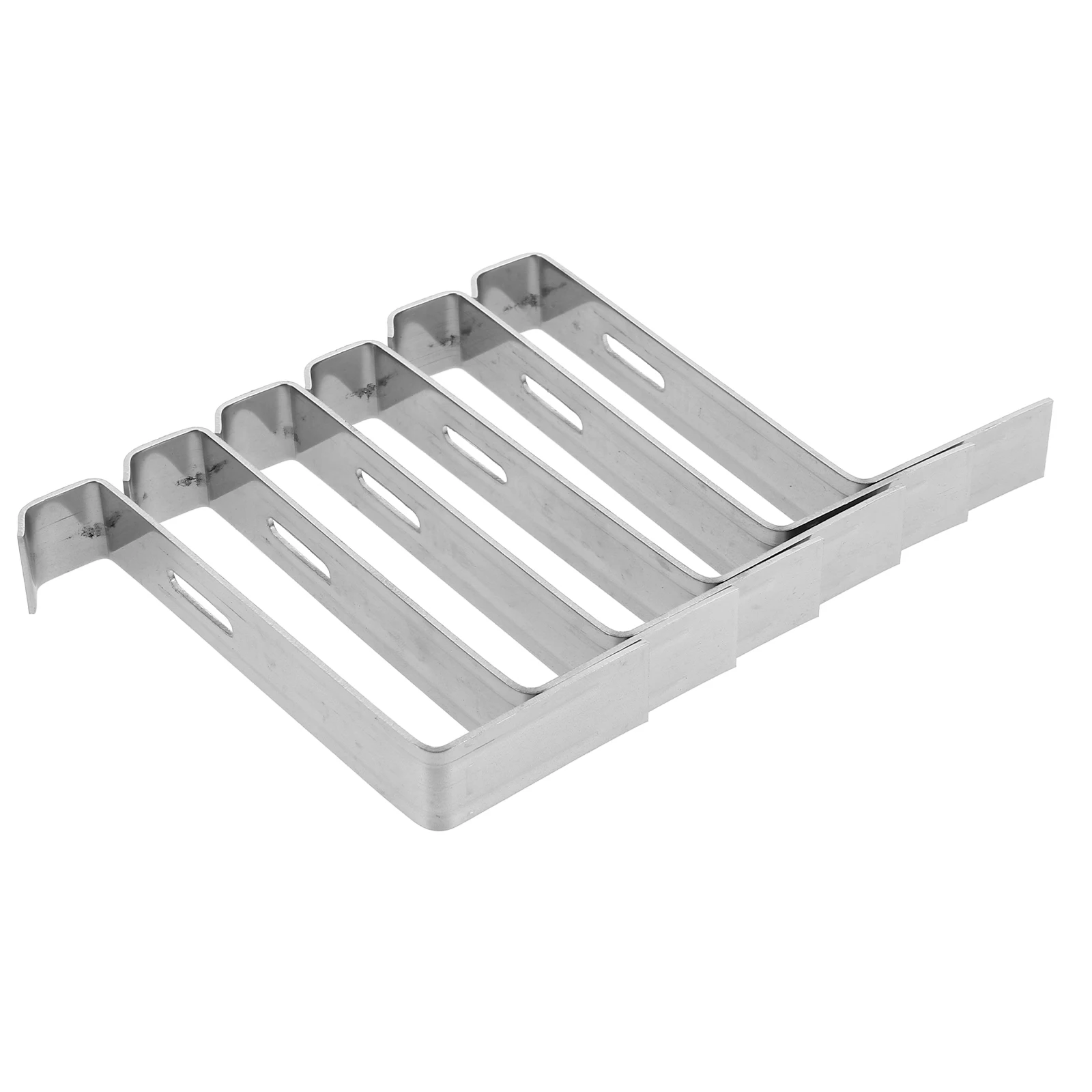 

15pcs Stainless Steel Non-Slip Tile Clips Metal Grouting Proof Durable Fix Clamps Reusable Strong Roof Tile Fixing Accessories