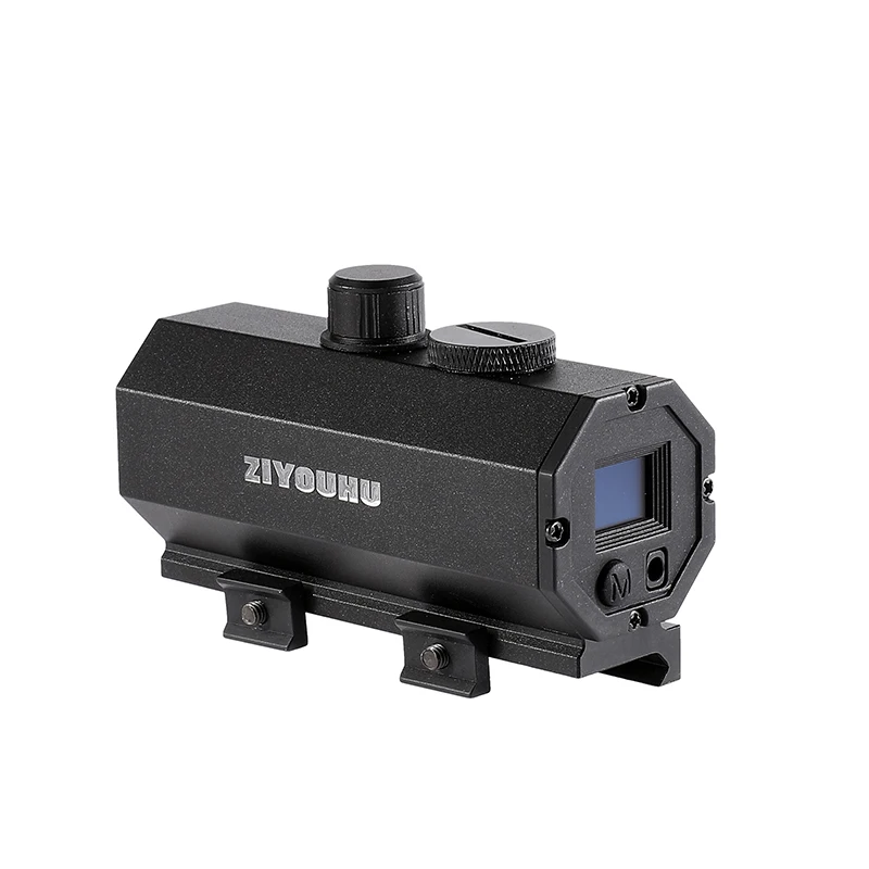 ZIYOUHU-MINI8 Caza Sniper Laser-afstandsmeter Riflescope 1200m Lange afstand Real-Time Afstand Telemeter voor de jacht - afbeelding 2