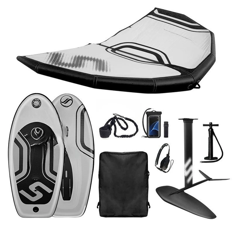 

Outdoor Equipment Unpowered High Speed Wind Wing Ski Surf Skateboard Set