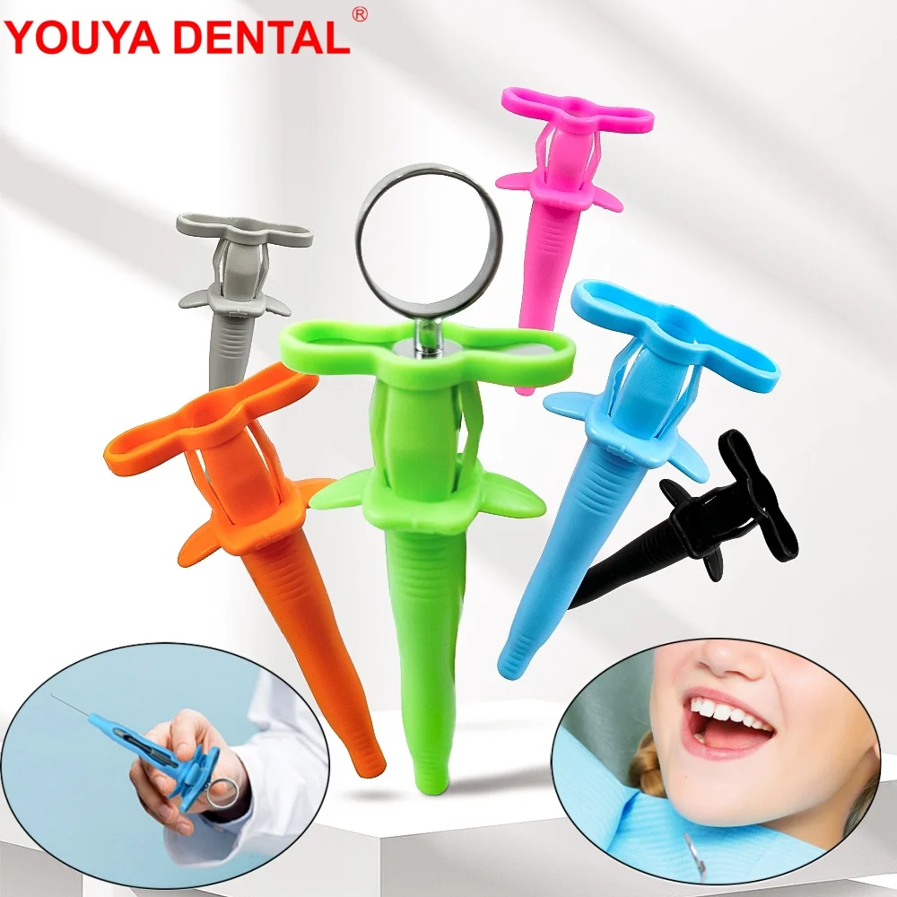 

2pc Reusable Dental Syringe Sleeve Elephant Shaped Dentist Clinic Surgical Syringe Cover Dentistry Injector Tool Protective Case