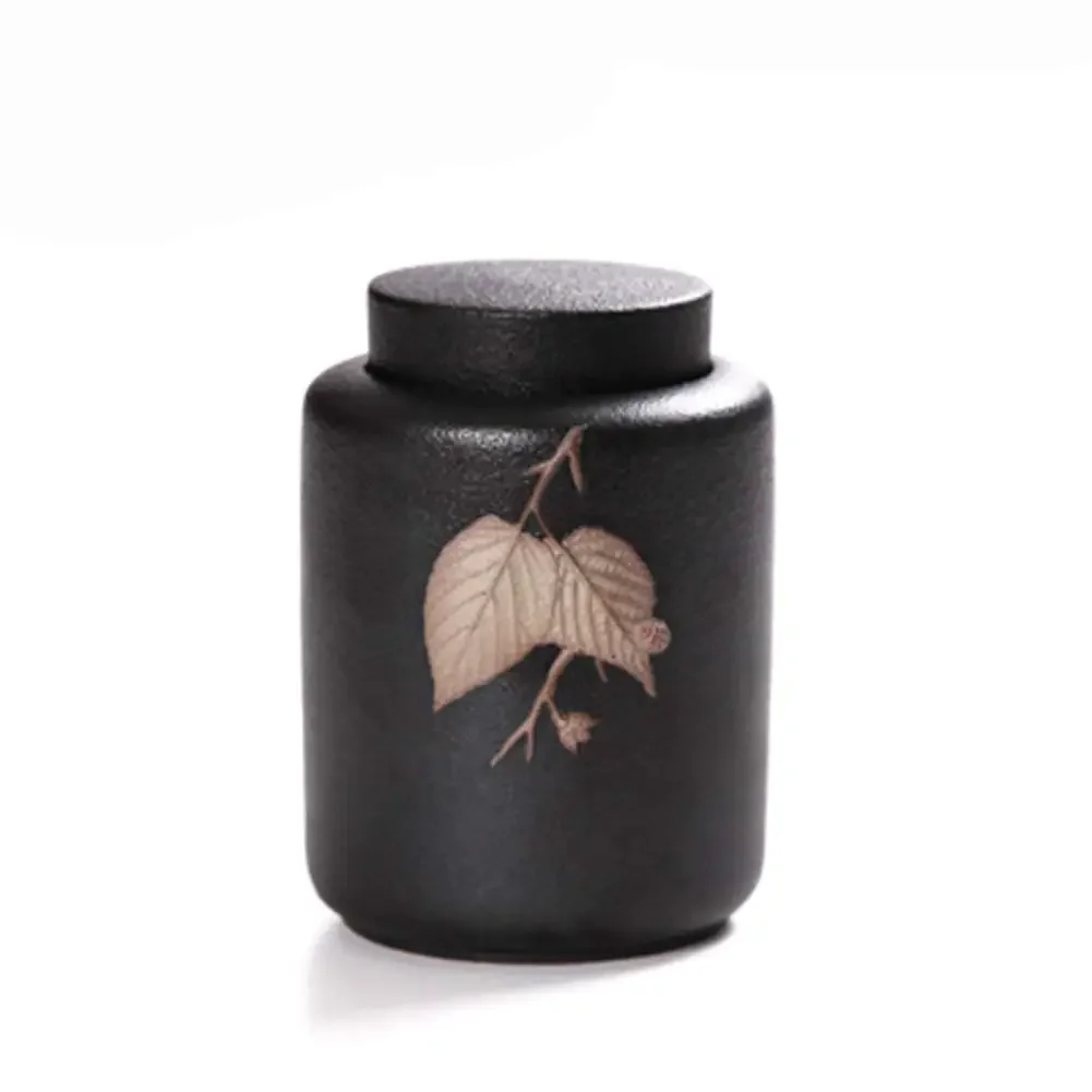 

Cremation Urn - Funeral Urn for Pet - Made in Ceramics & Hand-Painted- Display Burial Urn at Home or in Niche at Columbarium