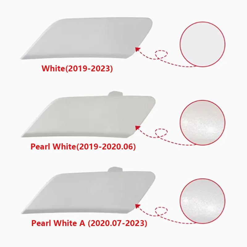 Car Front  Bumper Tow Hook Cap Lower Grille Cover Hauling Eye Lid For Toyota Corolla Levin 2019 2020 2021 2022 2023 52128-02360