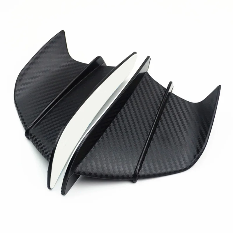 For Kawasaki Z650 Z900 Motorcycle Winglet Aerodynamic Wing Kit Spoiler For Yamaha R1 R6 BMW Honda CBR1000RR Suziki GSXR 600 750