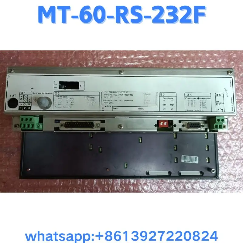 Used Control Panel MT-60-RS-232F test OK Fast Shipping