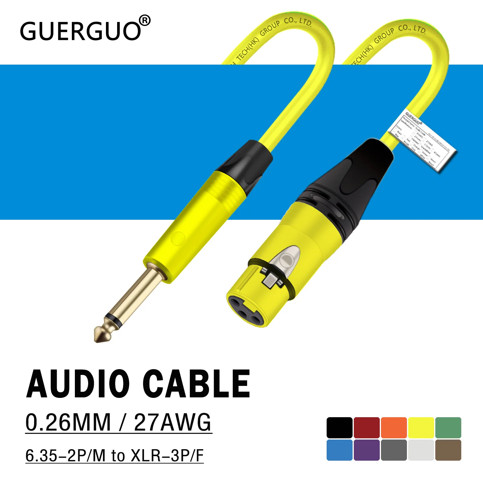 6.35mm mono macho ts jack para 3pin xlr macho/fêmea cabo de áudio para gravação pro extensão microfone cabo misturador alto-falante amplificador ao vivo