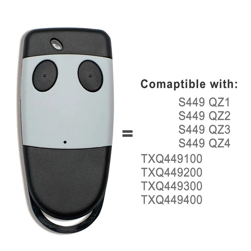 Y45A-Remote Control Transmitter Gate Opener For CARDIN S449 QZ1 QZ2 QZ3 433.92Mhz Rolling Code Garage Door Keychain Control