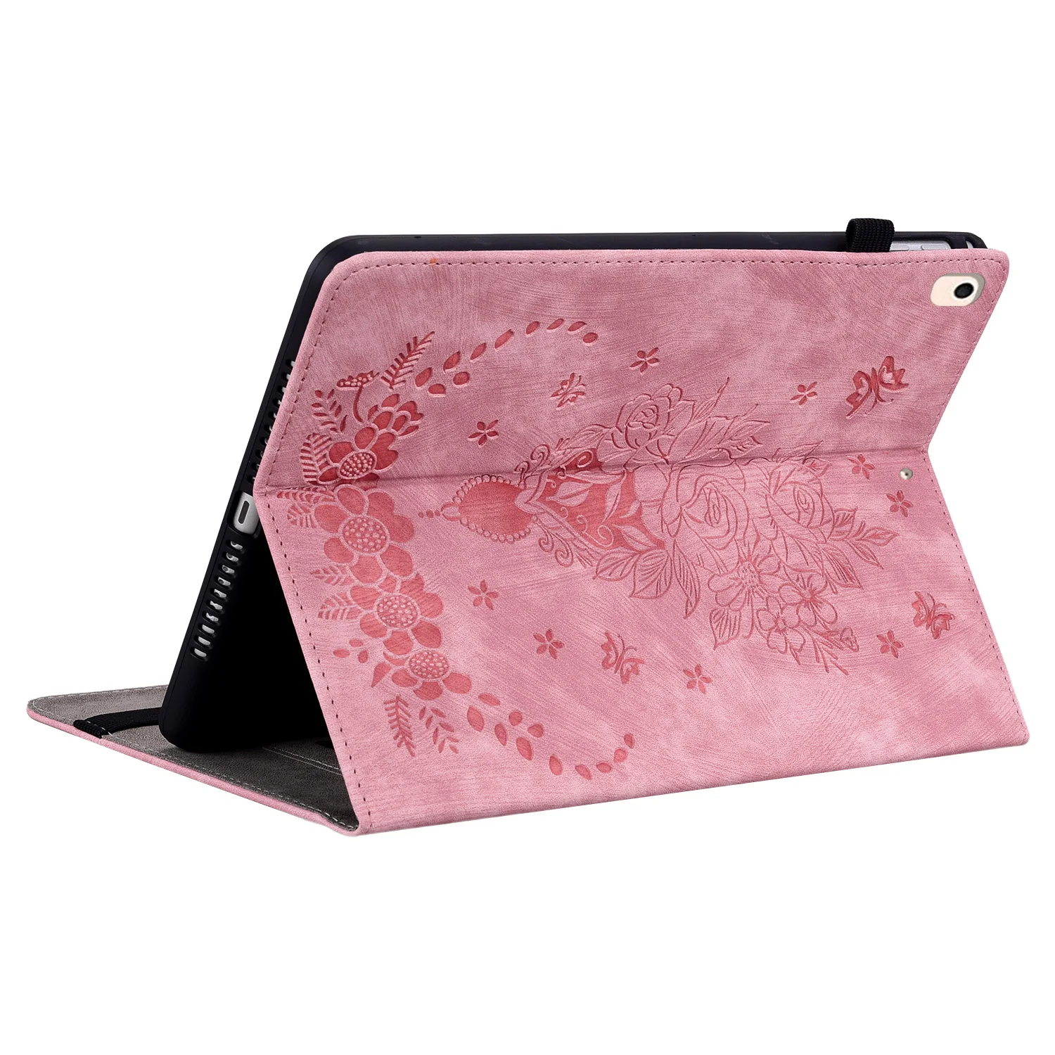 Funda en relieve para IPad 10th 2022 Pro 11 10,5 Air 3 4 5 10,9 10,2 9th 8th 7th Mini 6 5 4 3 2 6th 5th 9,7 funda con tapa para tableta