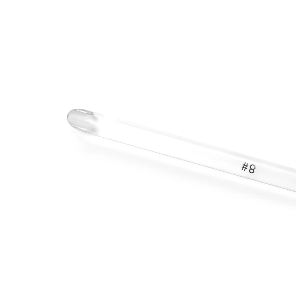 Nail Art Brush Round Head UV Gel Nail Art Tips Extension Transparent Pen Nylon Professional Painting Drawing Manicure Tool