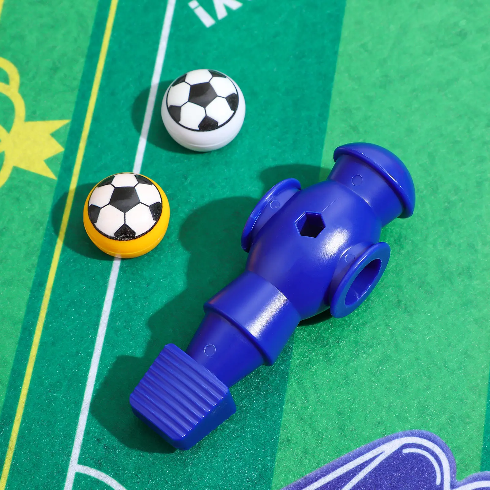 

4Pcs Table Football Foosball Player Resin Quality Replacement Soccer Player Lightweight Waterproof Table Soccer Game Accessory