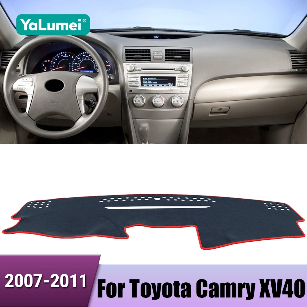 Für Toyota Camry XV40 2007 2008 2009 2010 2011 Auto Dashboard Abdeckung Sonnenschutz Vermeiden Licht Pad Anti-Uv Nicht-slip Fall Zubehör