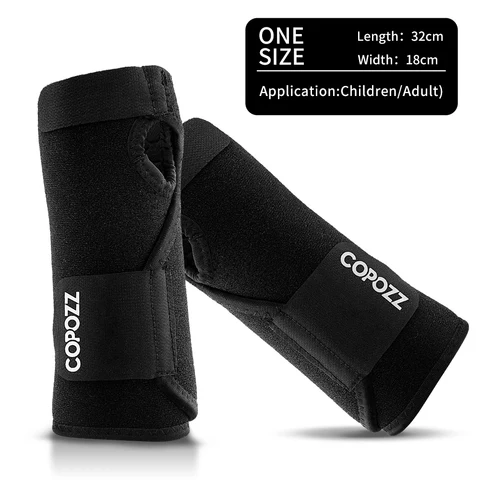 COPOZZ Спортивные браслеты HXHW-20701 черные из неопрена