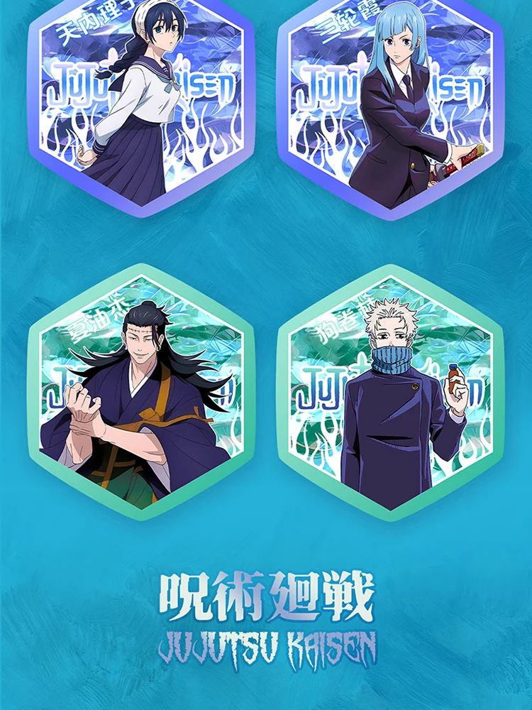 New Jujutsu Kaisen 3D Crystal A6 Collection Card Jujutsu Kaisen Collection Card  JJK Card