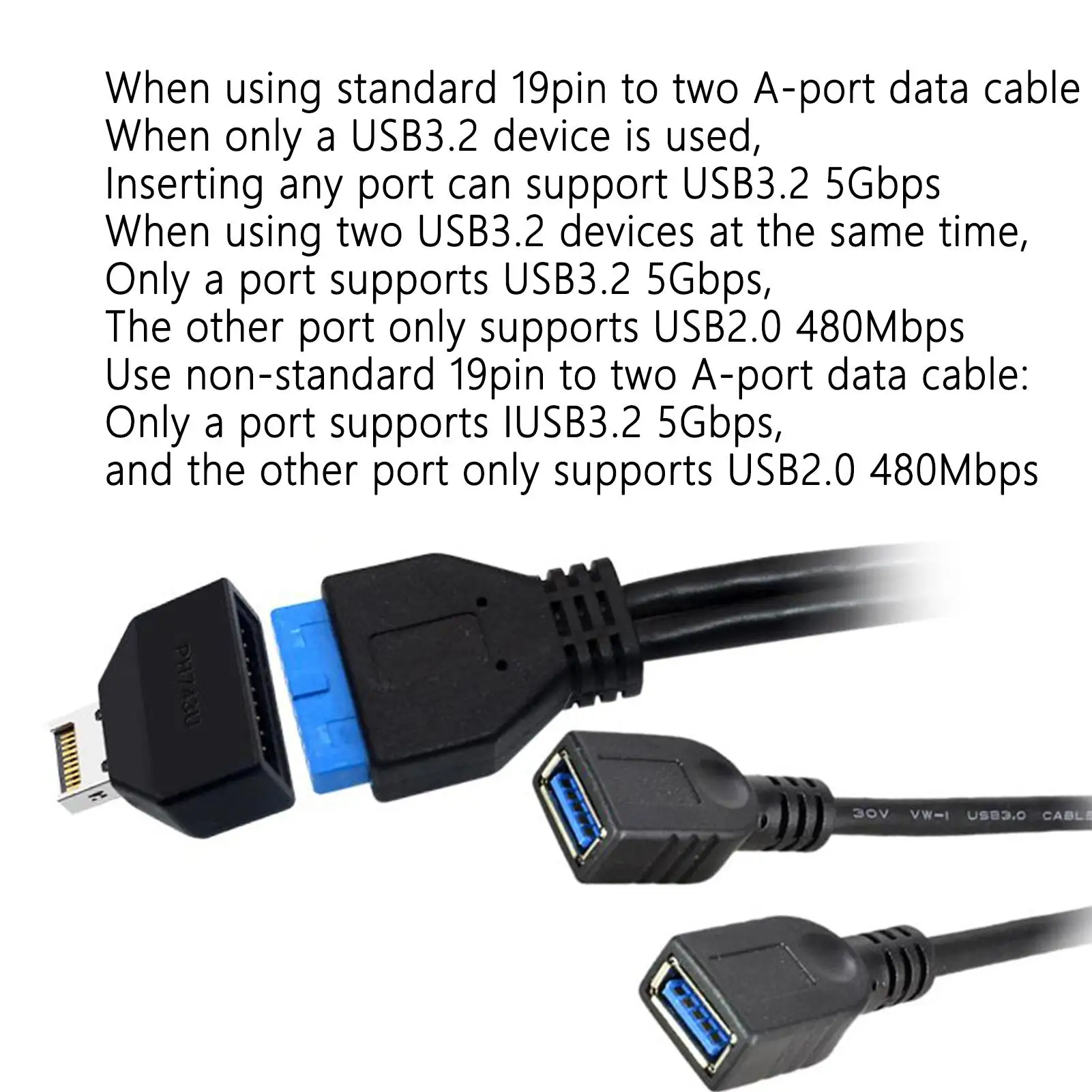 USB C اللوحة الأم رأس الفاصل المكونات N-Play نوع A/C تحويل رأس اللوحة الأم الداخلية محول تمديد للكابل