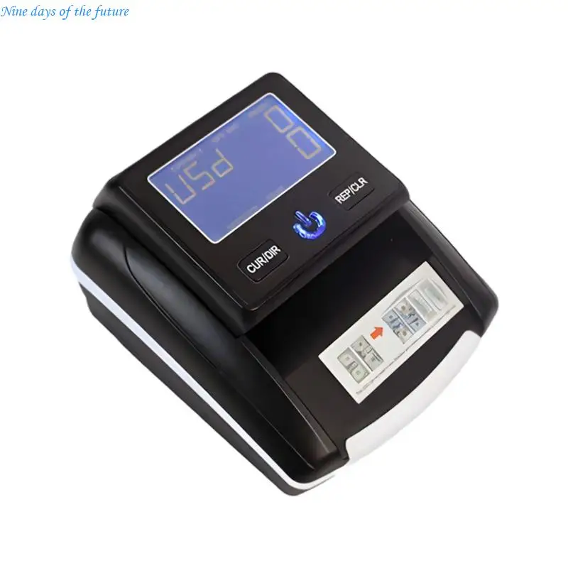 Mobile Foreign Money Examination Device Displays Sum Quantity 4 Way Insertion Perfect For Business Financial Needs E65A