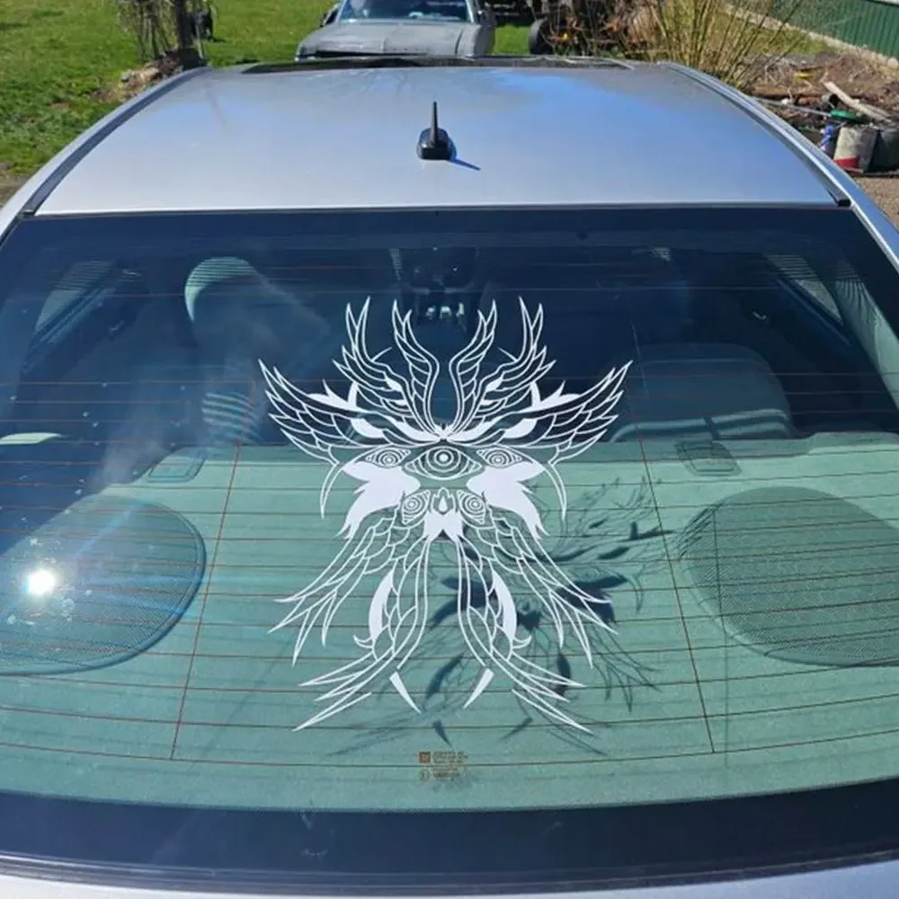 

Внешние водонепроницаемые виниловые наклейки «Ангел хранителя» для лобового стекла