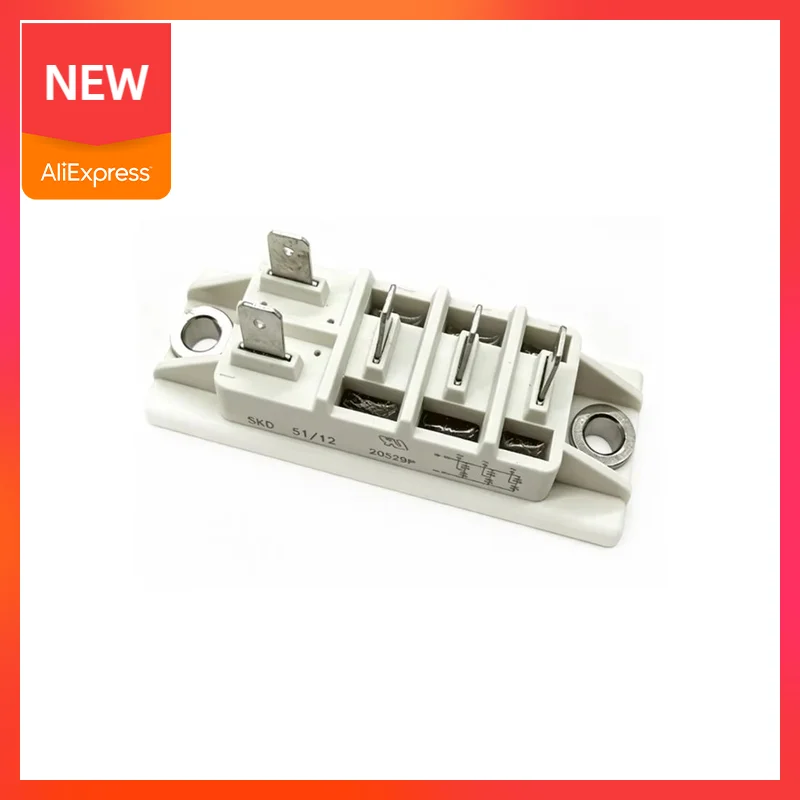New Original SKD51/04 SKD51/06 SKD51/08 SKD51/12 SKD51/14 SKD51/16 SKD51/18 3 Phase Rectifier Bridge Diode Module