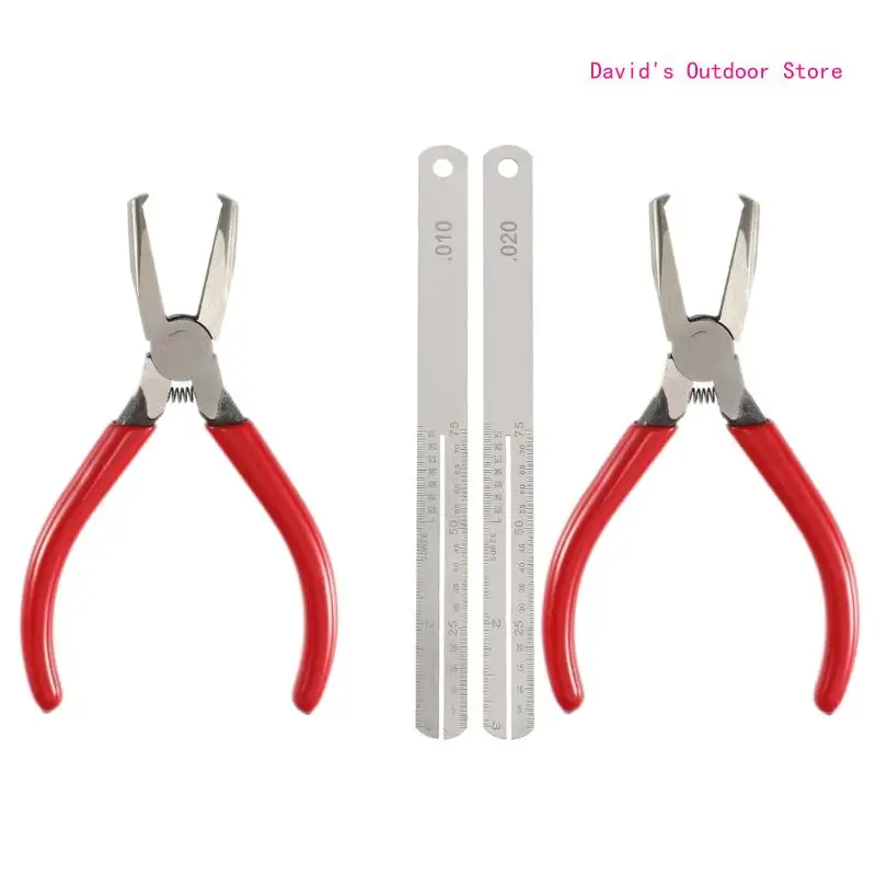 

Bass Guitar String Cutter Fret Puller Removal Cutting Pliers Fret Nipper Tool Guitar Fret Plier Durable X3UA