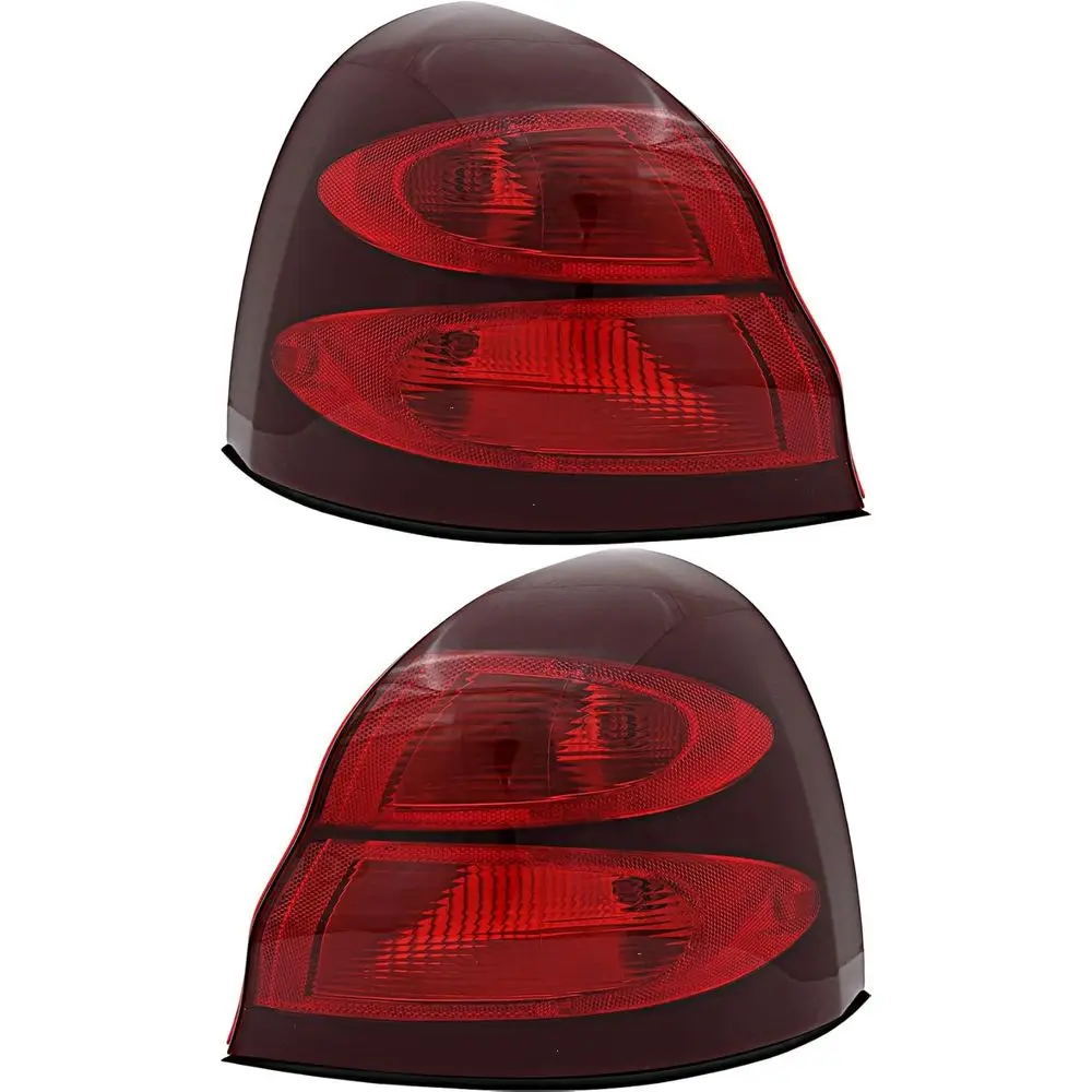 

Compatible with Pontiac Grand Prix Tail Lights Lamps Set 2004 2005 2006 2007 2008 Driver and Passenger Side