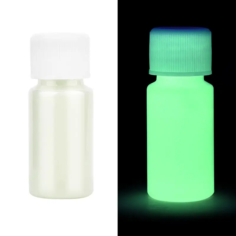 20g/30g/Fles Fluorescerende Pigment Lichtgevende Verf Epoxyhars Pigment Glow In Dark Acrylverf DIY Party hars Kleurstof Levert