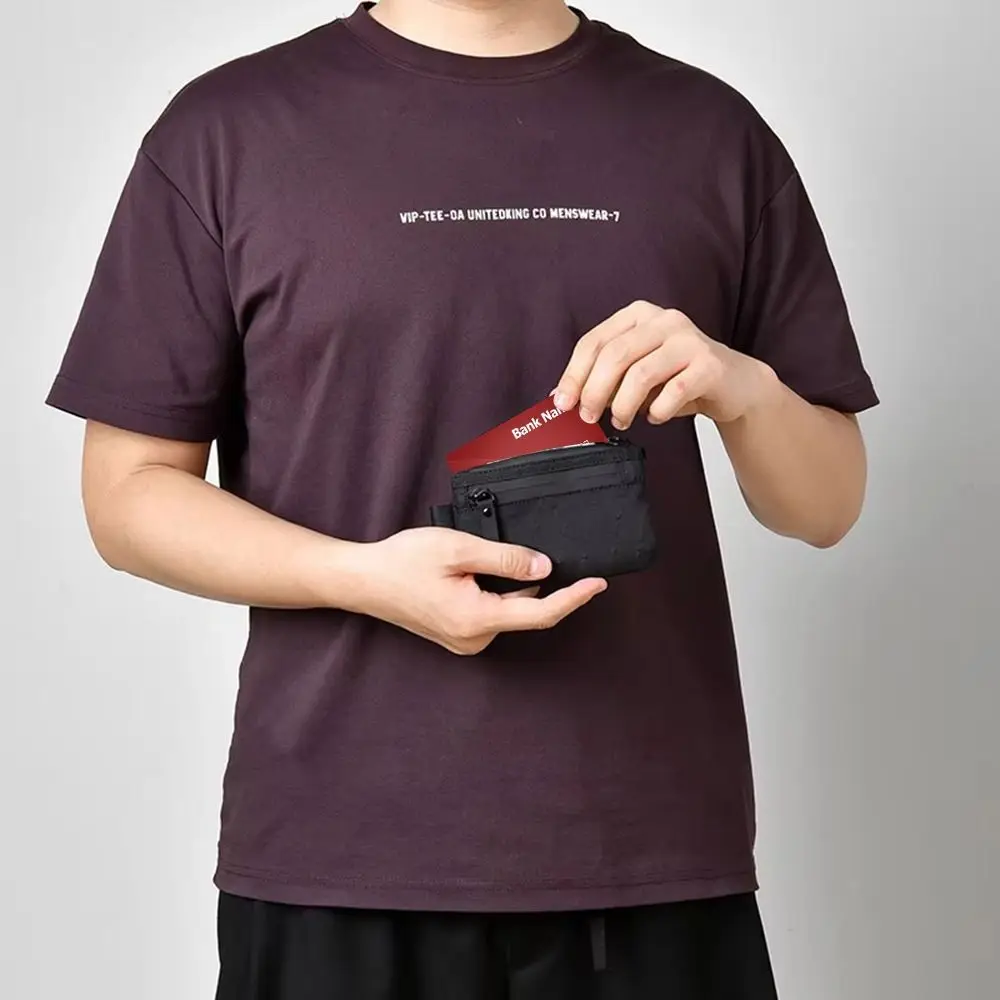 المحمولة X-Pac المواد RFID المحفظة الذكية رقيقة RFID حجب حامل البطاقة خفيفة الوزن محفظة النقود المعدنية #3