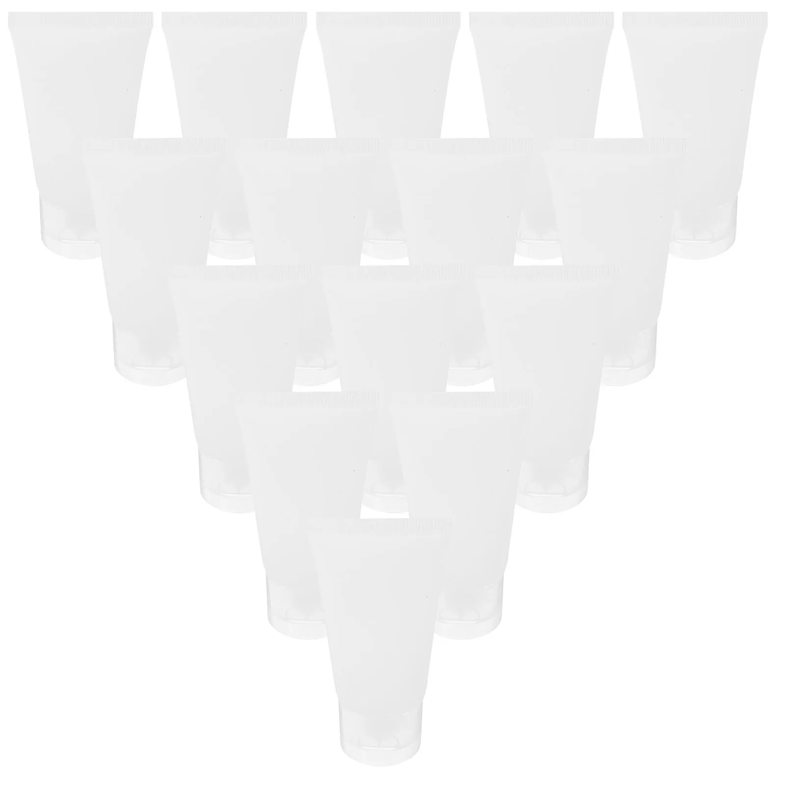 

20 Pcs Dispensing Hose Hand Cream Tube Pack Container Refillable Empty Lotion Bottles Travel Dispense The