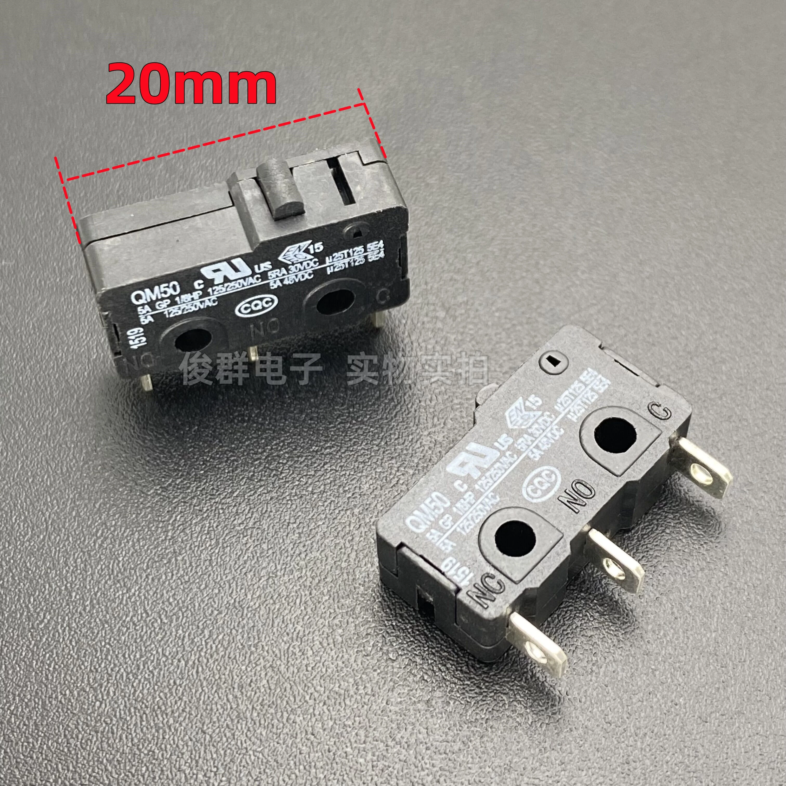 5PCS/genuine spot QM50 micro limit travel switch 5A 3 feet