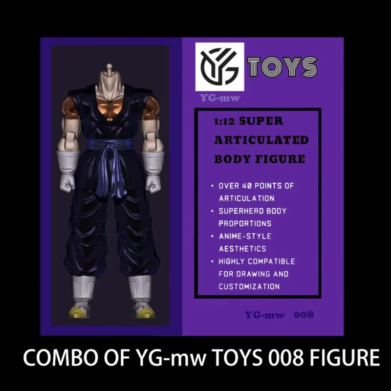 ألعاب OC & GD Studio Dragon Ball Z مجسم حركة SHF Vegetto تمثال أنيمي سوبر سايان OC007 OC008 نموذج ألعاب هدايا قابلة للجمع #4