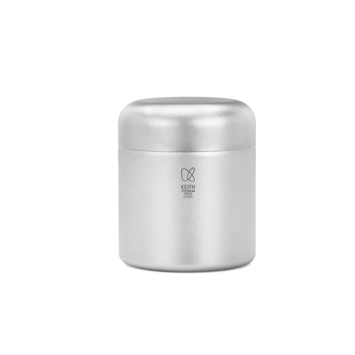 Keith 350ml Titanium Coffee Canister with Measuring Spoon Airtight Storage Container for Tea Bean Spice Home Outdoor Use Ti3621