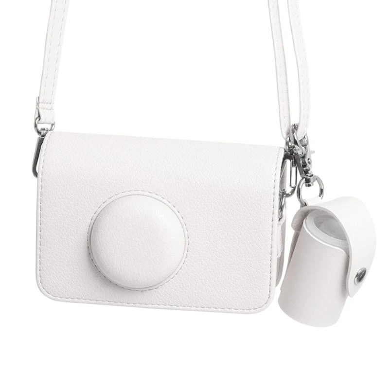 P82A Color Carrying Case with Adjustable Shoulder Strap PU Leather Case for EKTAR H35 F9 501F Retro Camera Bag