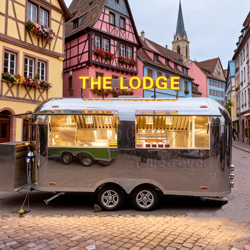 

Australia Standard Food Trailer Concession Trailer Mobile Catering Ice Cream Coffee Bakery Food Truck